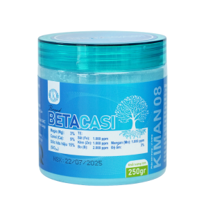 Phân Bón Trung Vi Lượng BETA CASI - CANXI SILIC - Hũ 250gr