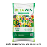 Phân Bón NPK Bổ Sung Vi Lượng - BETA WIN NPK 20-20-20+TE - Bao 20Kg