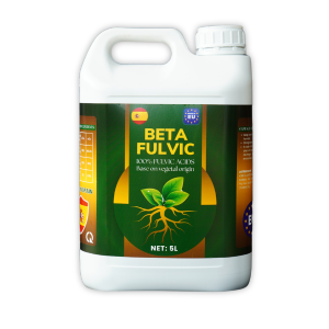 Phân Bón Hữu Cơ BETA FULVIC 100% Fulvic Acid Nhập Khẩu Tây Ban Nha - Can 5L